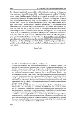 Image of the Page - 360 - in Österreich und die deutsche Frage 1987–1990 - Vom Honecker-Besuch in Bonn bis zur Einheit