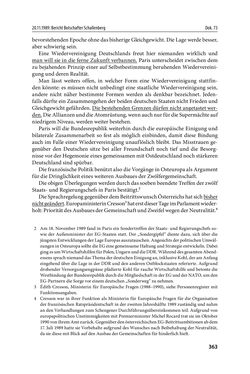 Image of the Page - 363 - in Österreich und die deutsche Frage 1987–1990 - Vom Honecker-Besuch in Bonn bis zur Einheit