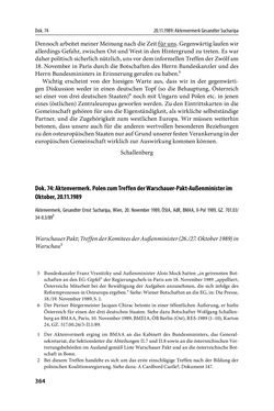Bild der Seite - 364 - in Österreich und die deutsche Frage 1987–1990 - Vom Honecker-Besuch in Bonn bis zur Einheit
