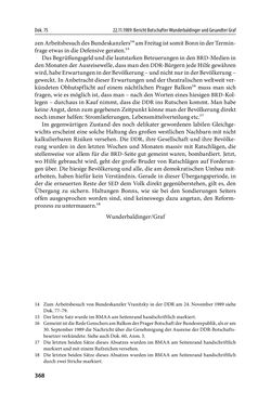 Image of the Page - 368 - in Österreich und die deutsche Frage 1987–1990 - Vom Honecker-Besuch in Bonn bis zur Einheit