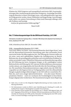 Image of the Page - 372 - in Österreich und die deutsche Frage 1987–1990 - Vom Honecker-Besuch in Bonn bis zur Einheit