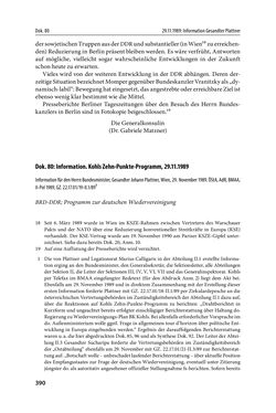 Bild der Seite - 390 - in Österreich und die deutsche Frage 1987–1990 - Vom Honecker-Besuch in Bonn bis zur Einheit