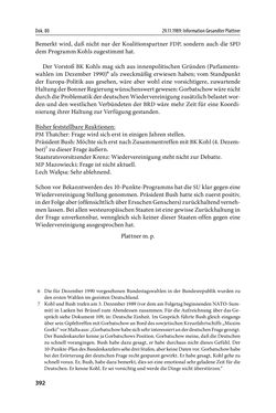 Bild der Seite - 392 - in Österreich und die deutsche Frage 1987–1990 - Vom Honecker-Besuch in Bonn bis zur Einheit
