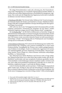 Image of the Page - 407 - in Österreich und die deutsche Frage 1987–1990 - Vom Honecker-Besuch in Bonn bis zur Einheit