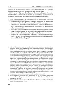 Image of the Page - 408 - in Österreich und die deutsche Frage 1987–1990 - Vom Honecker-Besuch in Bonn bis zur Einheit