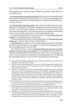 Image of the Page - 411 - in Österreich und die deutsche Frage 1987–1990 - Vom Honecker-Besuch in Bonn bis zur Einheit