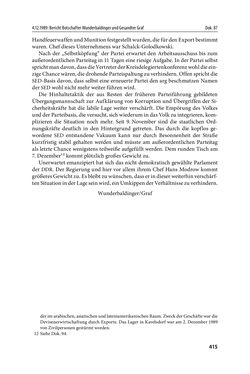 Image of the Page - 415 - in Österreich und die deutsche Frage 1987–1990 - Vom Honecker-Besuch in Bonn bis zur Einheit