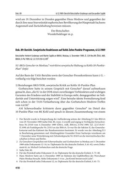 Image of the Page - 418 - in Österreich und die deutsche Frage 1987–1990 - Vom Honecker-Besuch in Bonn bis zur Einheit