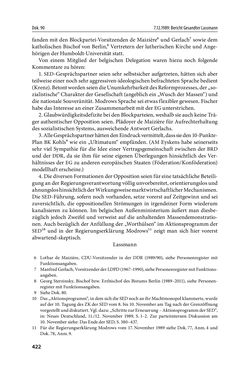 Image of the Page - 422 - in Österreich und die deutsche Frage 1987–1990 - Vom Honecker-Besuch in Bonn bis zur Einheit