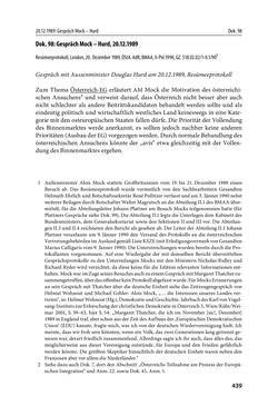 Bild der Seite - 439 - in Österreich und die deutsche Frage 1987–1990 - Vom Honecker-Besuch in Bonn bis zur Einheit
