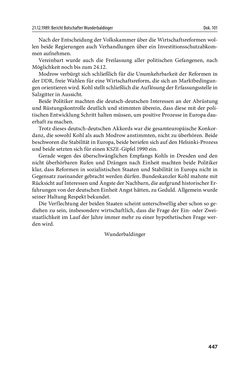 Image of the Page - 447 - in Österreich und die deutsche Frage 1987–1990 - Vom Honecker-Besuch in Bonn bis zur Einheit