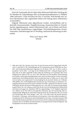 Image of the Page - 454 - in Österreich und die deutsche Frage 1987–1990 - Vom Honecker-Besuch in Bonn bis zur Einheit