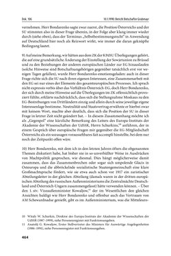 Image of the Page - 464 - in Österreich und die deutsche Frage 1987–1990 - Vom Honecker-Besuch in Bonn bis zur Einheit