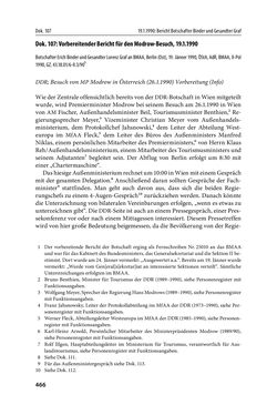 Image of the Page - 466 - in Österreich und die deutsche Frage 1987–1990 - Vom Honecker-Besuch in Bonn bis zur Einheit