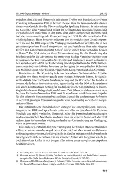 Image of the Page - 481 - in Österreich und die deutsche Frage 1987–1990 - Vom Honecker-Besuch in Bonn bis zur Einheit