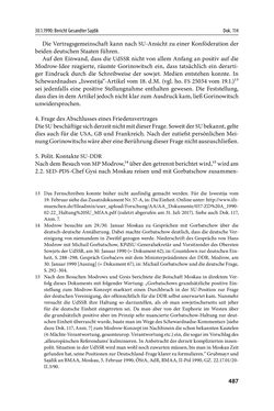 Image of the Page - 487 - in Österreich und die deutsche Frage 1987–1990 - Vom Honecker-Besuch in Bonn bis zur Einheit