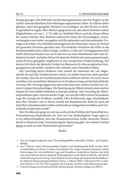 Bild der Seite - 490 - in Österreich und die deutsche Frage 1987–1990 - Vom Honecker-Besuch in Bonn bis zur Einheit