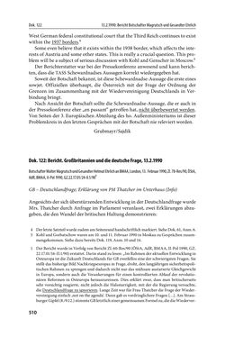 Image of the Page - 510 - in Österreich und die deutsche Frage 1987–1990 - Vom Honecker-Besuch in Bonn bis zur Einheit