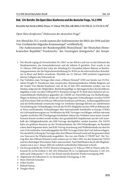 Image of the Page - 515 - in Österreich und die deutsche Frage 1987–1990 - Vom Honecker-Besuch in Bonn bis zur Einheit