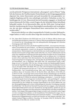 Image of the Page - 527 - in Österreich und die deutsche Frage 1987–1990 - Vom Honecker-Besuch in Bonn bis zur Einheit