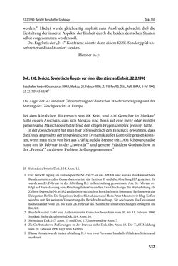 Image of the Page - 537 - in Österreich und die deutsche Frage 1987–1990 - Vom Honecker-Besuch in Bonn bis zur Einheit
