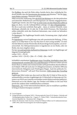 Image of the Page - 546 - in Österreich und die deutsche Frage 1987–1990 - Vom Honecker-Besuch in Bonn bis zur Einheit