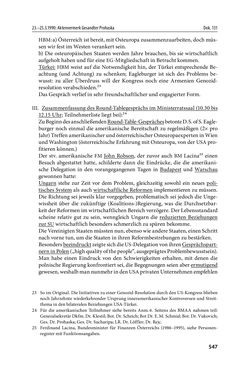 Image of the Page - 547 - in Österreich und die deutsche Frage 1987–1990 - Vom Honecker-Besuch in Bonn bis zur Einheit