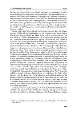 Image of the Page - 569 - in Österreich und die deutsche Frage 1987–1990 - Vom Honecker-Besuch in Bonn bis zur Einheit