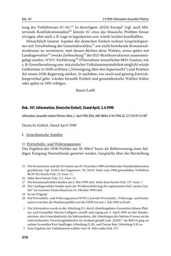 Image of the Page - 576 - in Österreich und die deutsche Frage 1987–1990 - Vom Honecker-Besuch in Bonn bis zur Einheit