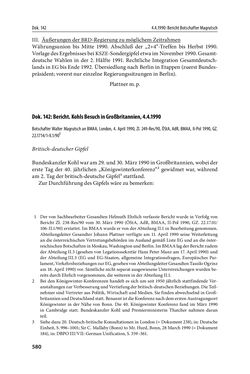 Image of the Page - 580 - in Österreich und die deutsche Frage 1987–1990 - Vom Honecker-Besuch in Bonn bis zur Einheit