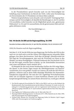 Image of the Page - 587 - in Österreich und die deutsche Frage 1987–1990 - Vom Honecker-Besuch in Bonn bis zur Einheit