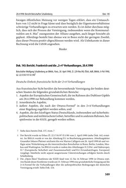 Image of the Page - 589 - in Österreich und die deutsche Frage 1987–1990 - Vom Honecker-Besuch in Bonn bis zur Einheit