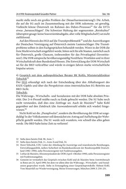 Image of the Page - 599 - in Österreich und die deutsche Frage 1987–1990 - Vom Honecker-Besuch in Bonn bis zur Einheit