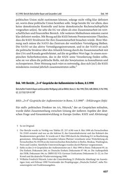 Image of the Page - 607 - in Österreich und die deutsche Frage 1987–1990 - Vom Honecker-Besuch in Bonn bis zur Einheit