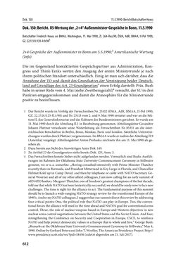 Image of the Page - 612 - in Österreich und die deutsche Frage 1987–1990 - Vom Honecker-Besuch in Bonn bis zur Einheit