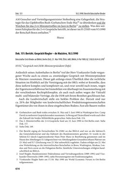 Image of the Page - 614 - in Österreich und die deutsche Frage 1987–1990 - Vom Honecker-Besuch in Bonn bis zur Einheit