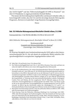 Image of the Page - 622 - in Österreich und die deutsche Frage 1987–1990 - Vom Honecker-Besuch in Bonn bis zur Einheit