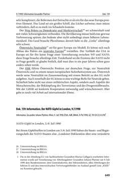 Image of the Page - 649 - in Österreich und die deutsche Frage 1987–1990 - Vom Honecker-Besuch in Bonn bis zur Einheit