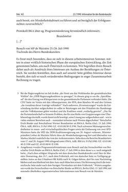 Bild der Seite - 668 - in Österreich und die deutsche Frage 1987–1990 - Vom Honecker-Besuch in Bonn bis zur Einheit