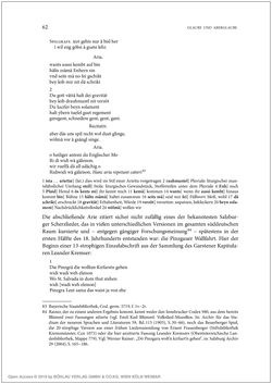 Image of the Page - 62 - in Bairisch-österreichische Dialektliteratur vor 1800 - Eine andere Literaturgeschichte
