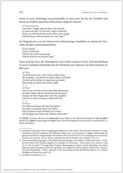 Image of the Page - 176 - in Bairisch-österreichische Dialektliteratur vor 1800 - Eine andere Literaturgeschichte