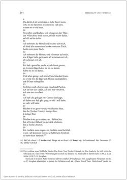 Image of the Page - 244 - in Bairisch-österreichische Dialektliteratur vor 1800 - Eine andere Literaturgeschichte