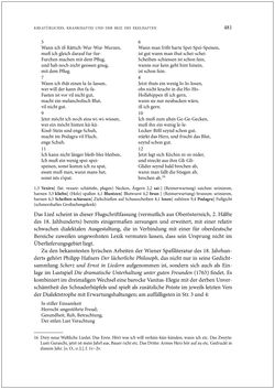 Image of the Page - 481 - in Bairisch-österreichische Dialektliteratur vor 1800 - Eine andere Literaturgeschichte
