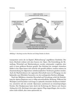 Image of the Page - 11 - in Die Alpen im Frühmittelalter - Die Geschichte eines Raumes in den Jahren 500 bis 800