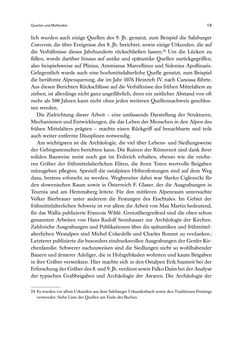 Image of the Page - 19 - in Die Alpen im Frühmittelalter - Die Geschichte eines Raumes in den Jahren 500 bis 800