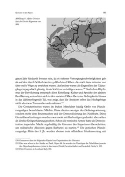 Image of the Page - 85 - in Die Alpen im Frühmittelalter - Die Geschichte eines Raumes in den Jahren 500 bis 800