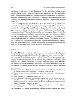 Image of the Page - 90 - in Die Alpen im Frühmittelalter - Die Geschichte eines Raumes in den Jahren 500 bis 800