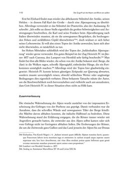 Image of the Page - 110 - in Die Alpen im Frühmittelalter - Die Geschichte eines Raumes in den Jahren 500 bis 800