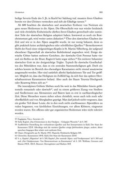 Image of the Page - 183 - in Die Alpen im Frühmittelalter - Die Geschichte eines Raumes in den Jahren 500 bis 800