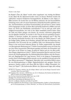 Bild der Seite - 219 - in Die Alpen im Frühmittelalter - Die Geschichte eines Raumes in den Jahren 500 bis 800